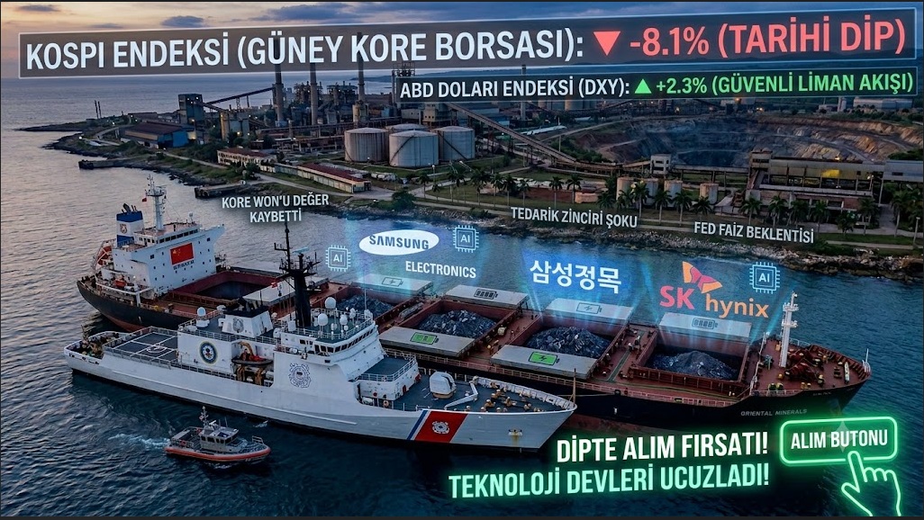 Güney Kore Piyasaları Çöktü, Dolar Zirvede