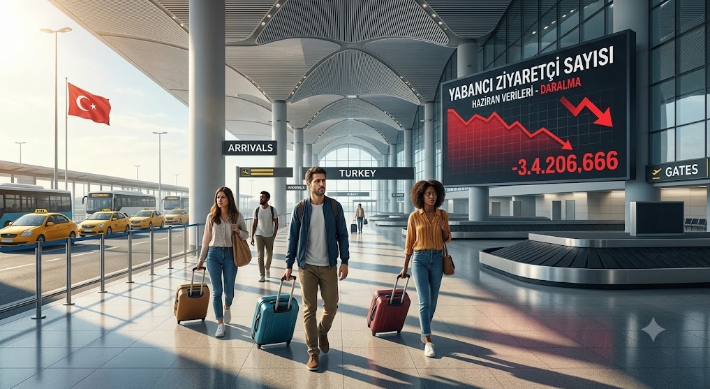 Türkiye Turizminde Haziran Alarmı: Yabancı Ziyaretçi Sayısında Düşüş Derinleşti
